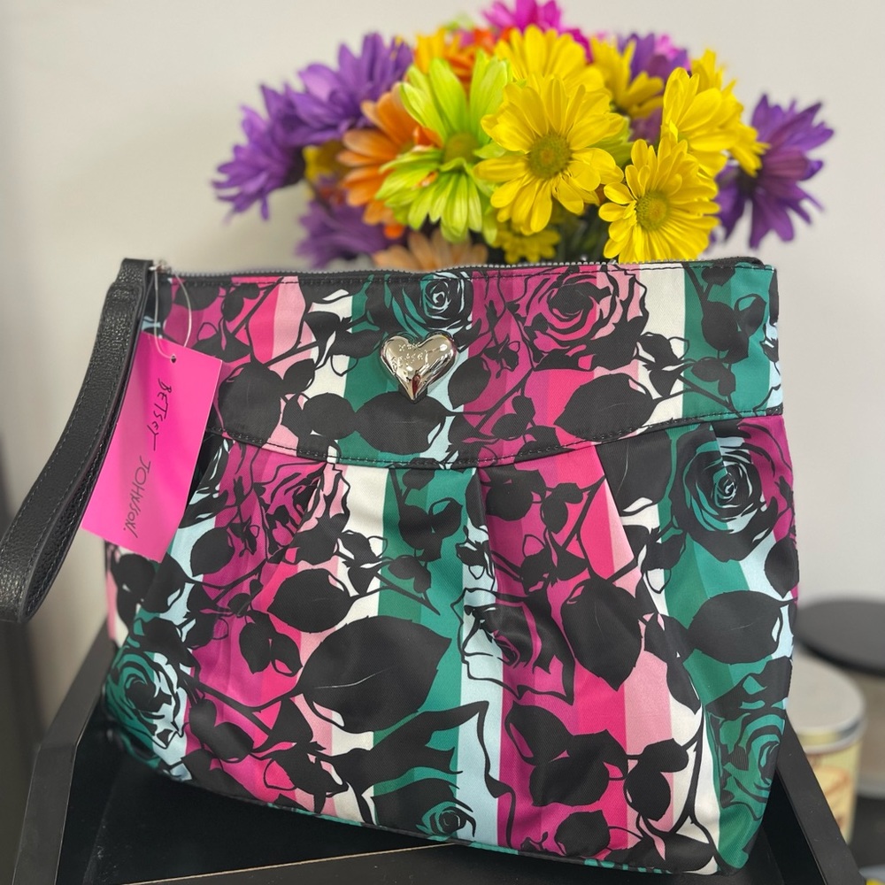 Betsey Johnson Large Wristlet